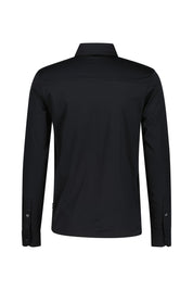 Poloshirt aus Baumwolle - 001-Black - Schwarz