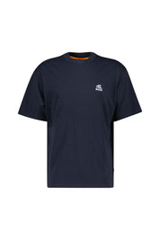 T-Shirt aus Baumwolle - 404-Dark Blue - Blau