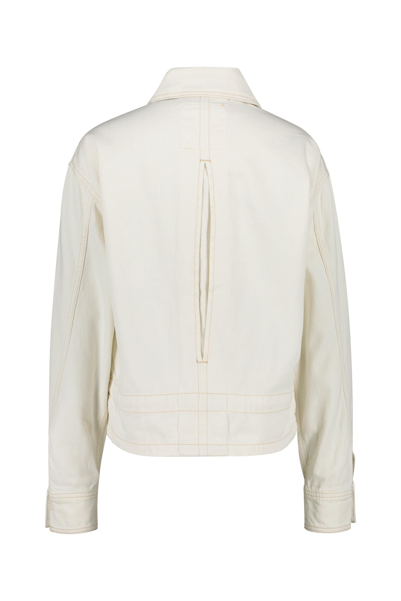 Jeansjacke aus Baumwolle - 101-Natural - Creme