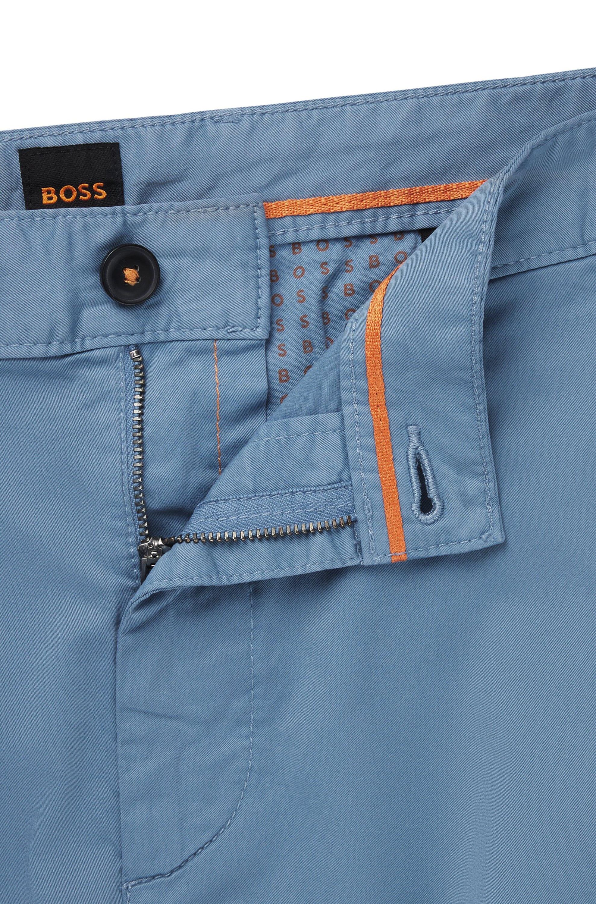 Chinoshorts Slim Fit - 462-Open Blue - Blau
