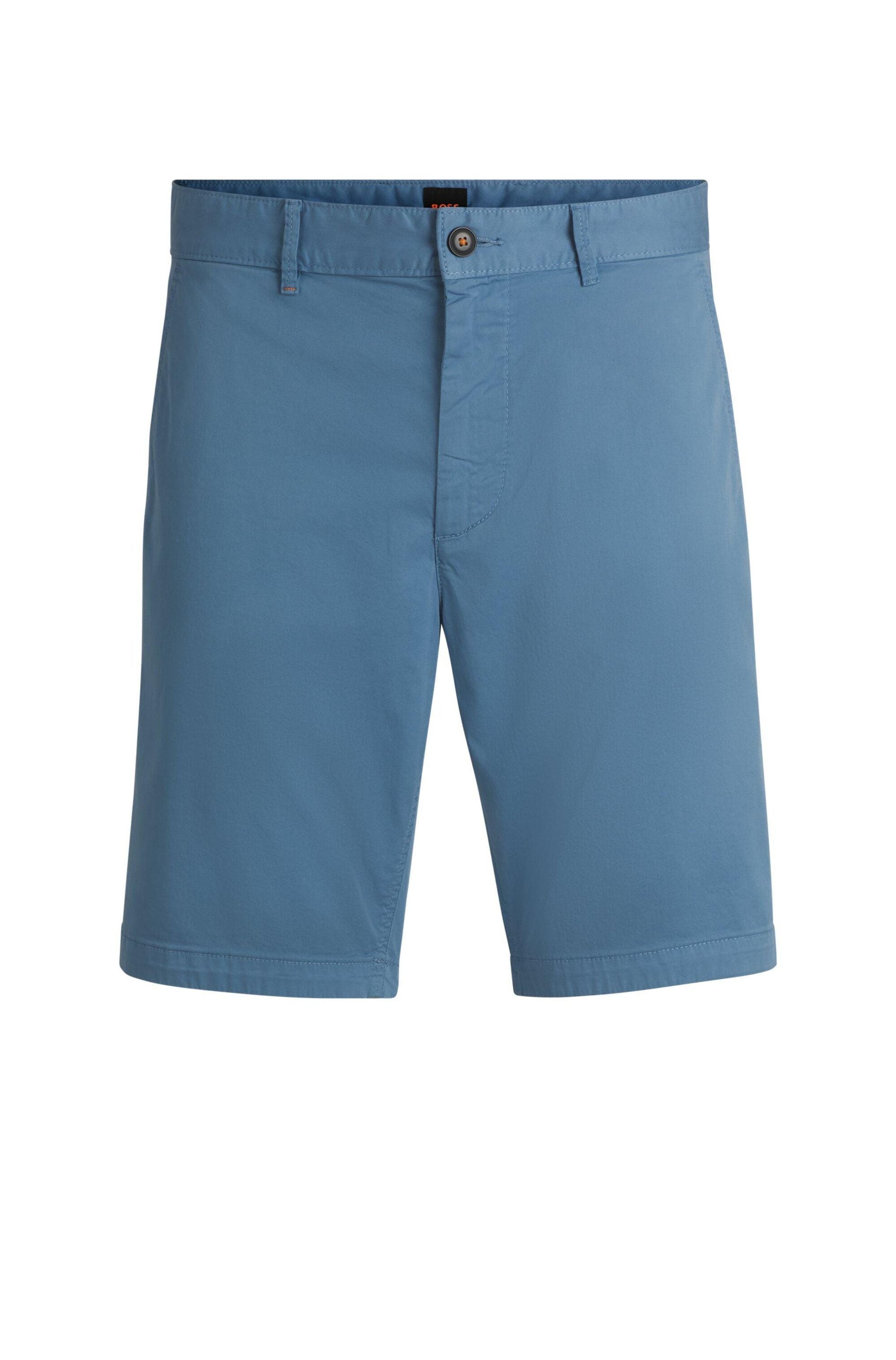 Chinoshorts Slim Fit - 462-Open Blue - Blau