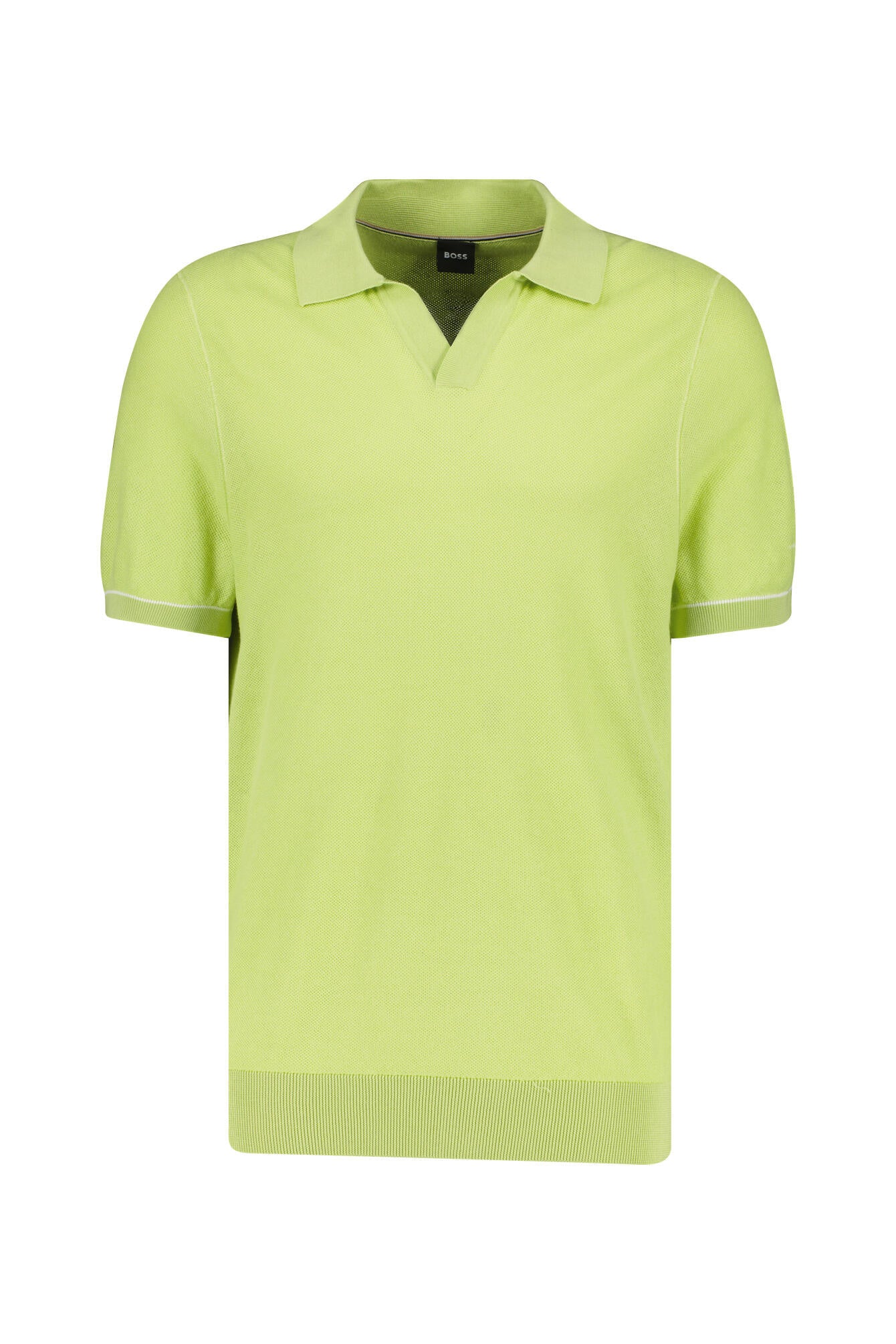 Poloshirt aus Baumwollmix - 331-Light/Pastel Green - Grün