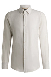 Hemd gestreift Slim Fit - 275-Light Beige - Beige