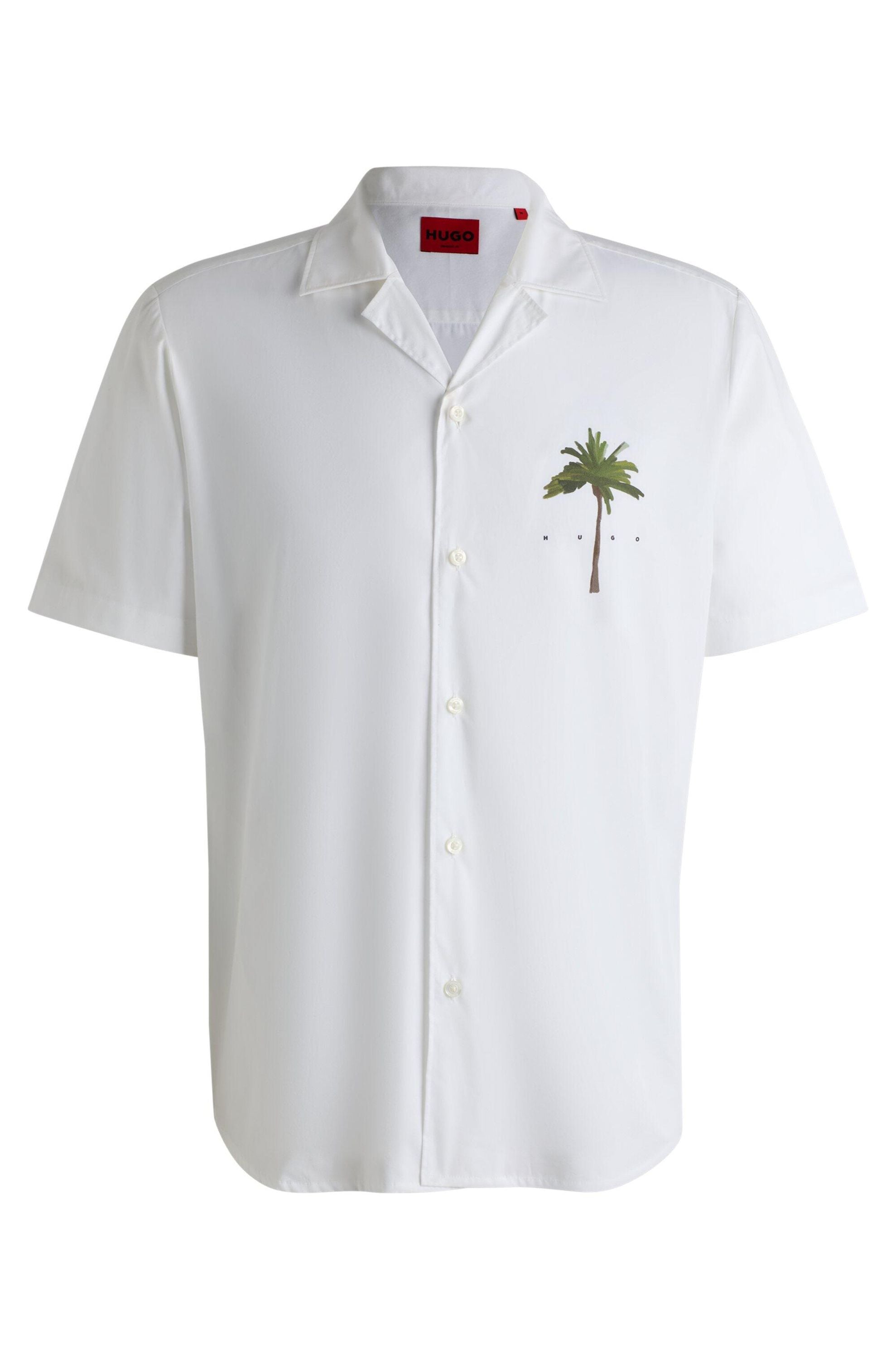 Freizeithemd Relaxed Fit - 102-Natural - Weiß