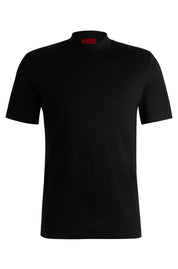 T-Shirt aus Baumwolle - 001-Black - Schwarz