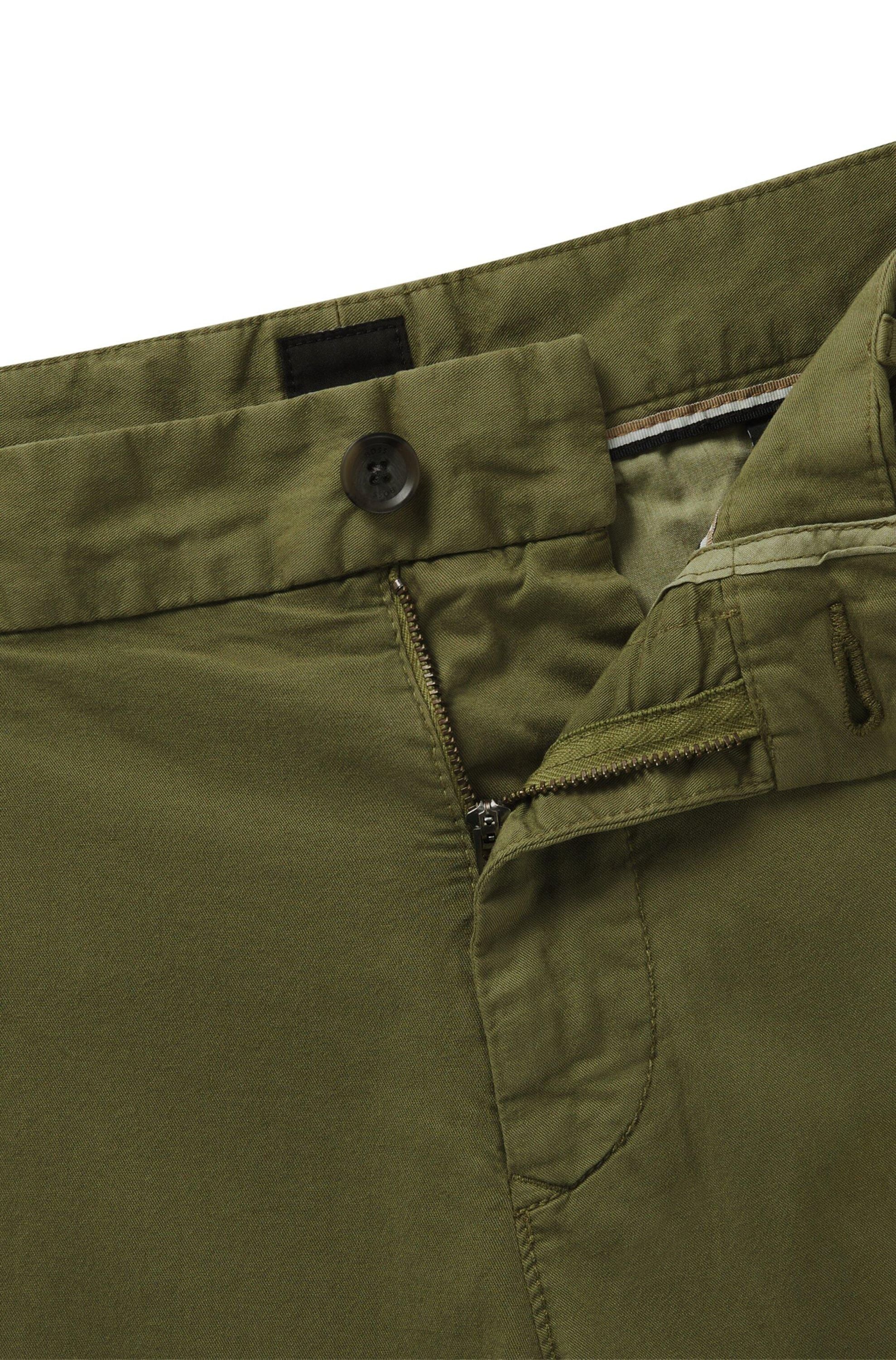 Chinoshorts Slim Fit - 302-Dark Green - Grün
