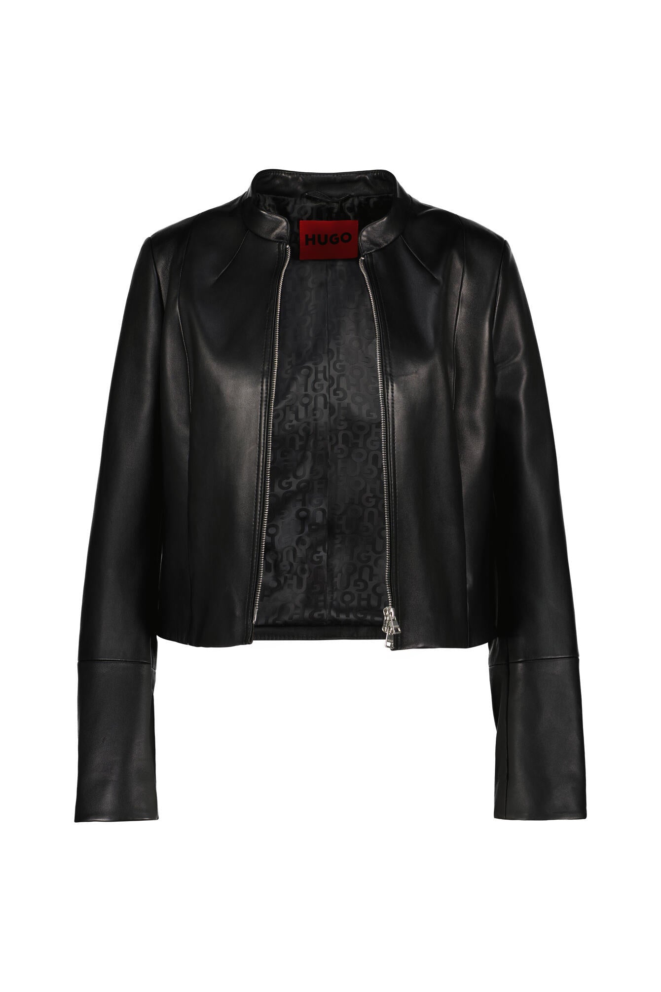 Lederjacke LASARI - 001-Black - Schwarz
