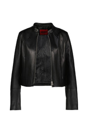 Lederjacke LASARI - 001-Black - Schwarz