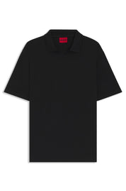 Poloshirt aus Baumwolle - 001-Black - Schwarz
