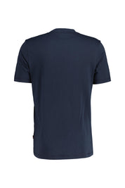 T-Shirt aus Baumwoll-Jersey mit Logo-Artwork - 404-Dark Blue - Blau