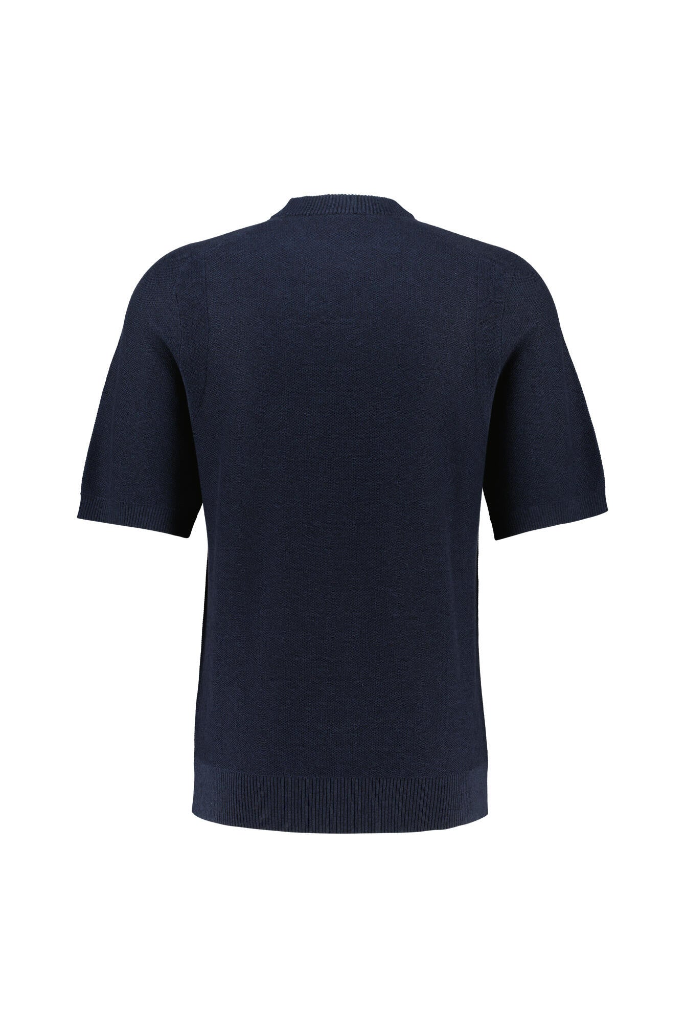 Strickpullover aus Baumwollmix - 404-Dark Blue - Blau