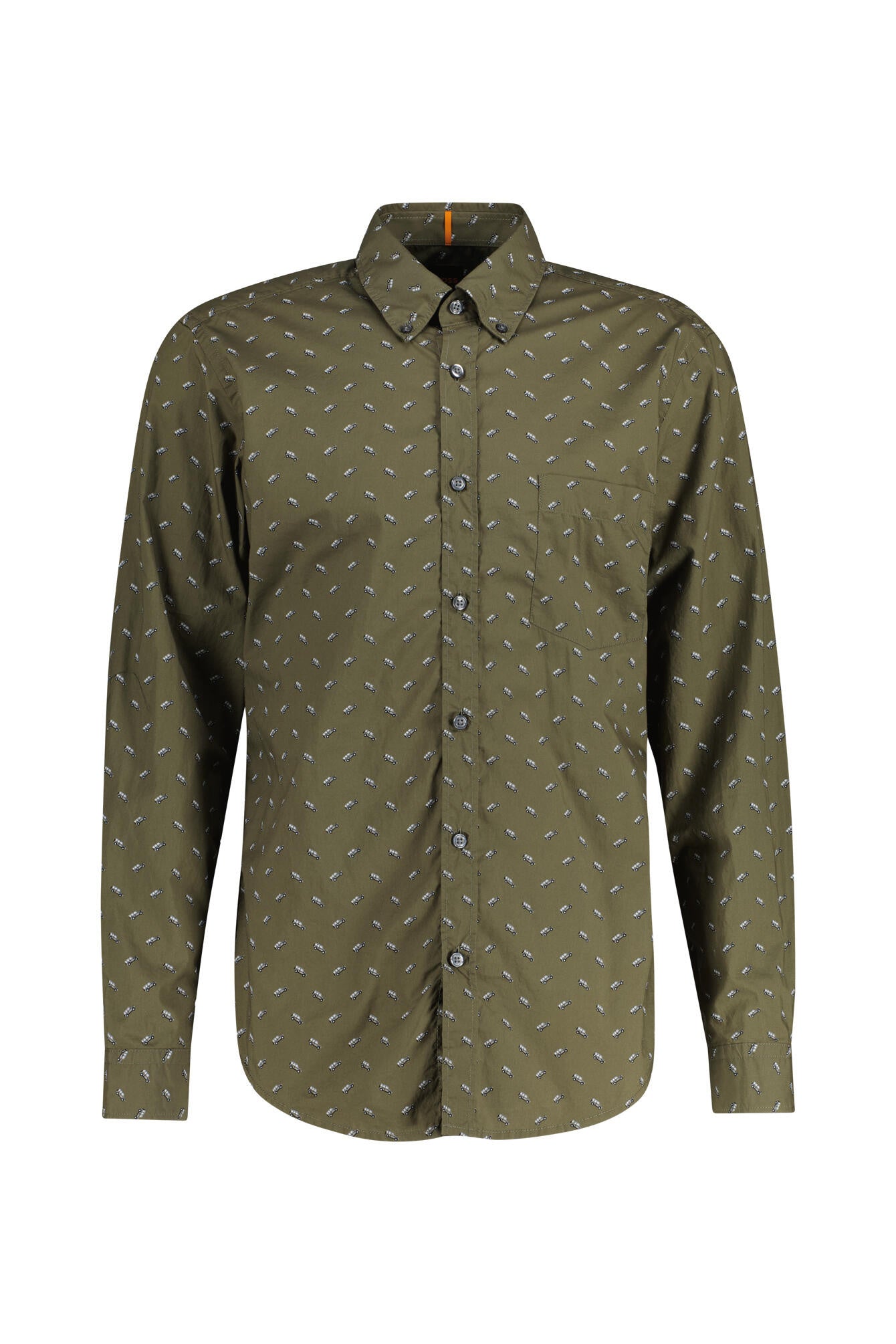 Freizeithemd RICKERT Regular Fit - 342-Open Green - Grün