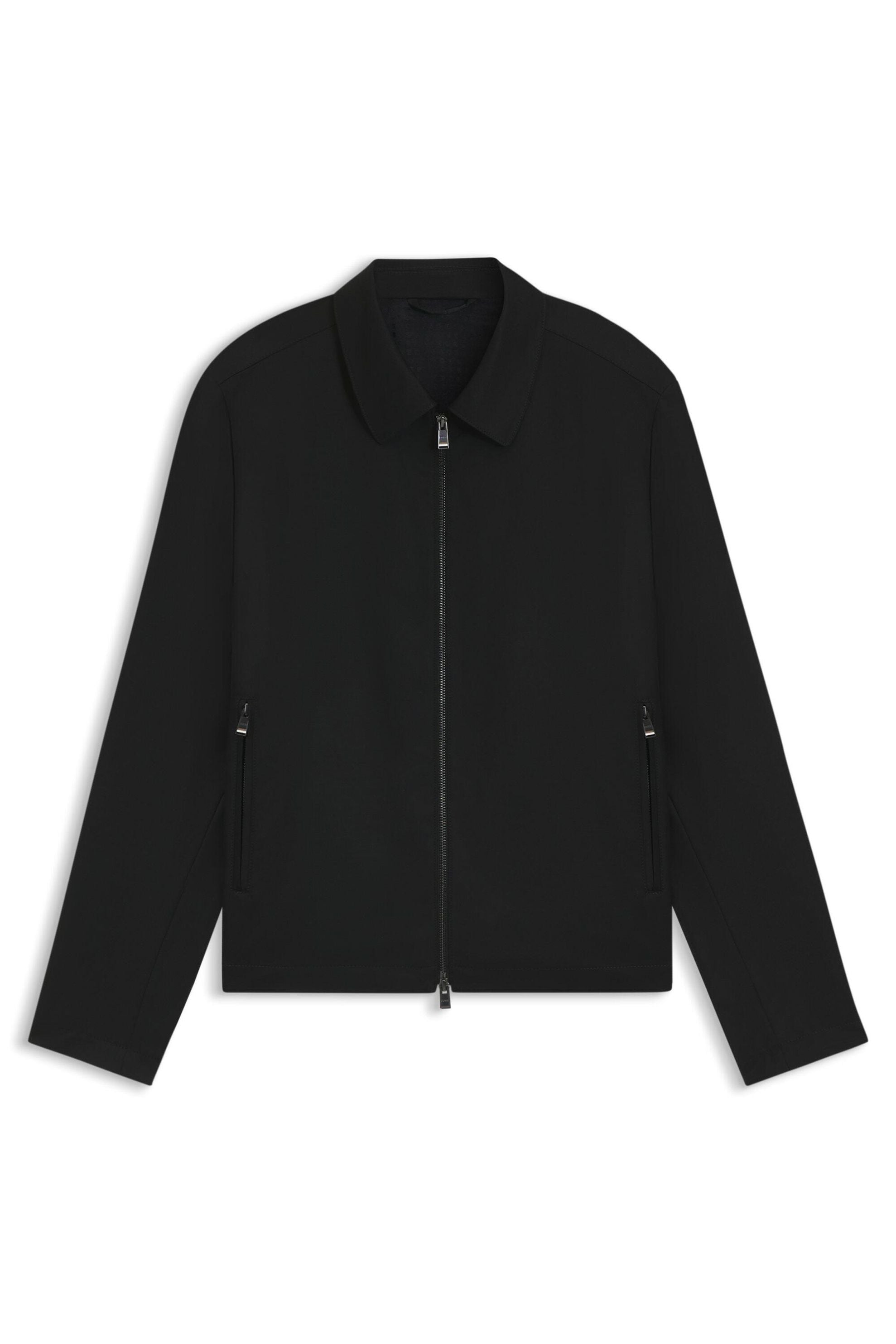 Sakko HANRY WING aus Schurwolle - 001-Black - Schwarz