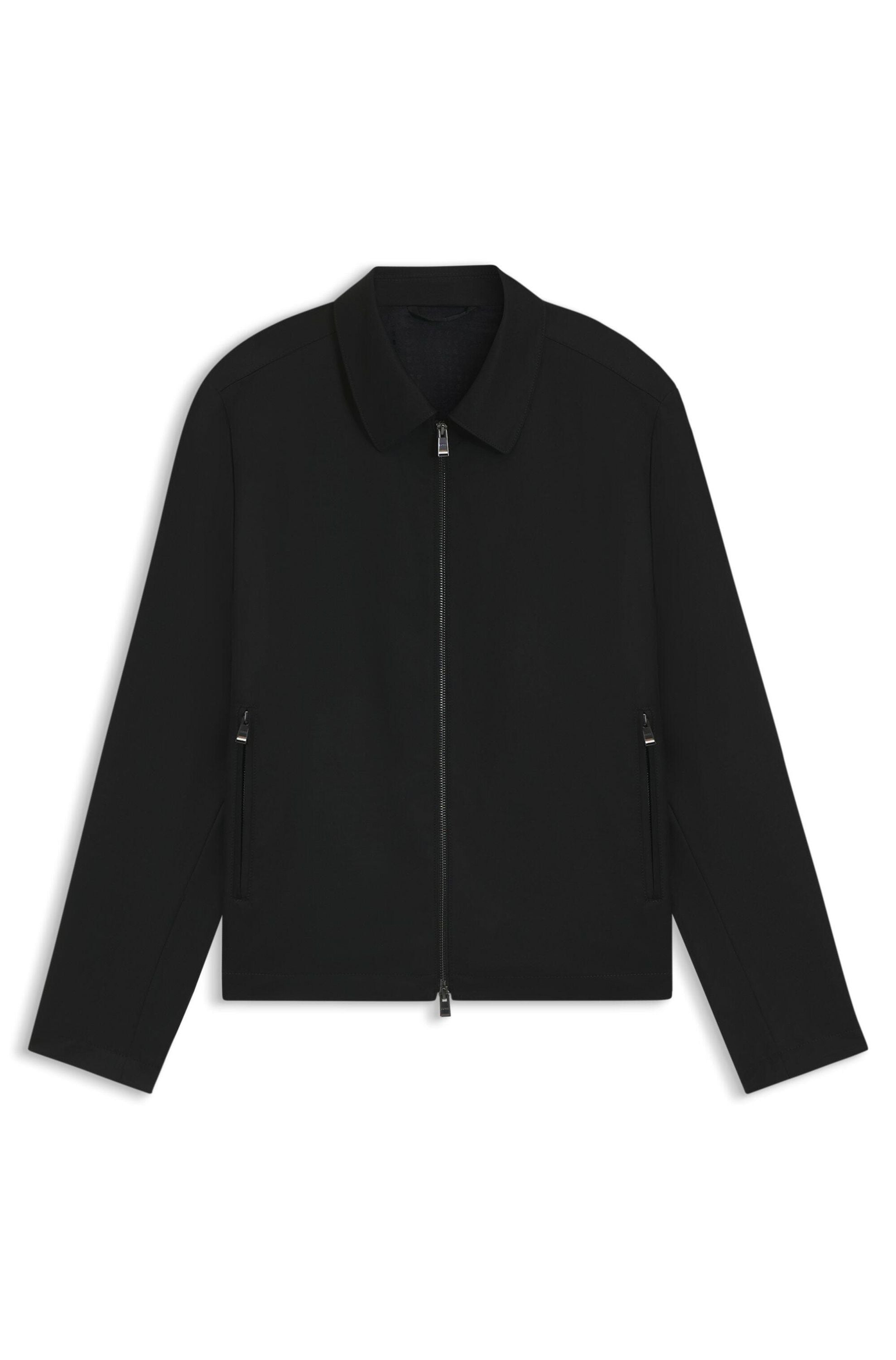 Sakko HANRY WING aus Schurwolle - 001-Black - Schwarz