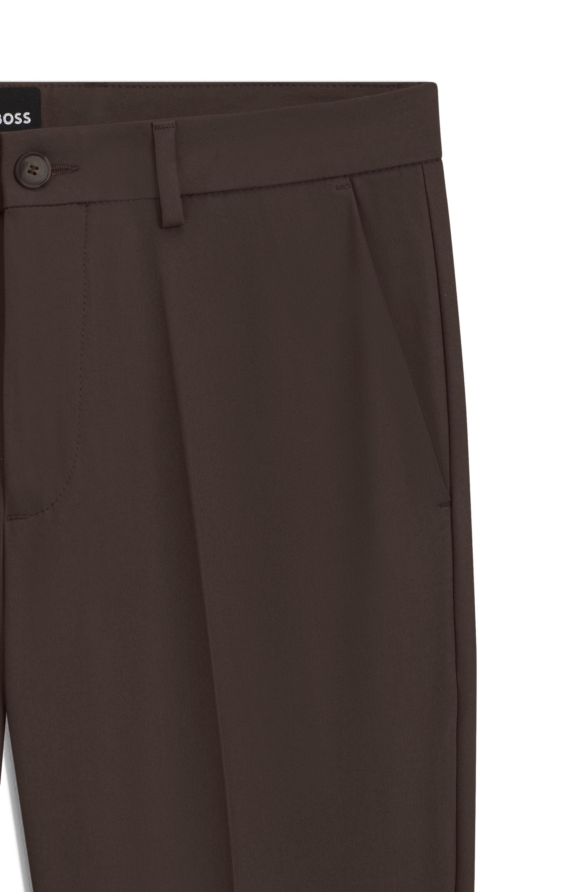 Hose P-KAITON Slim Fit - 202-Dark Brown - Braun