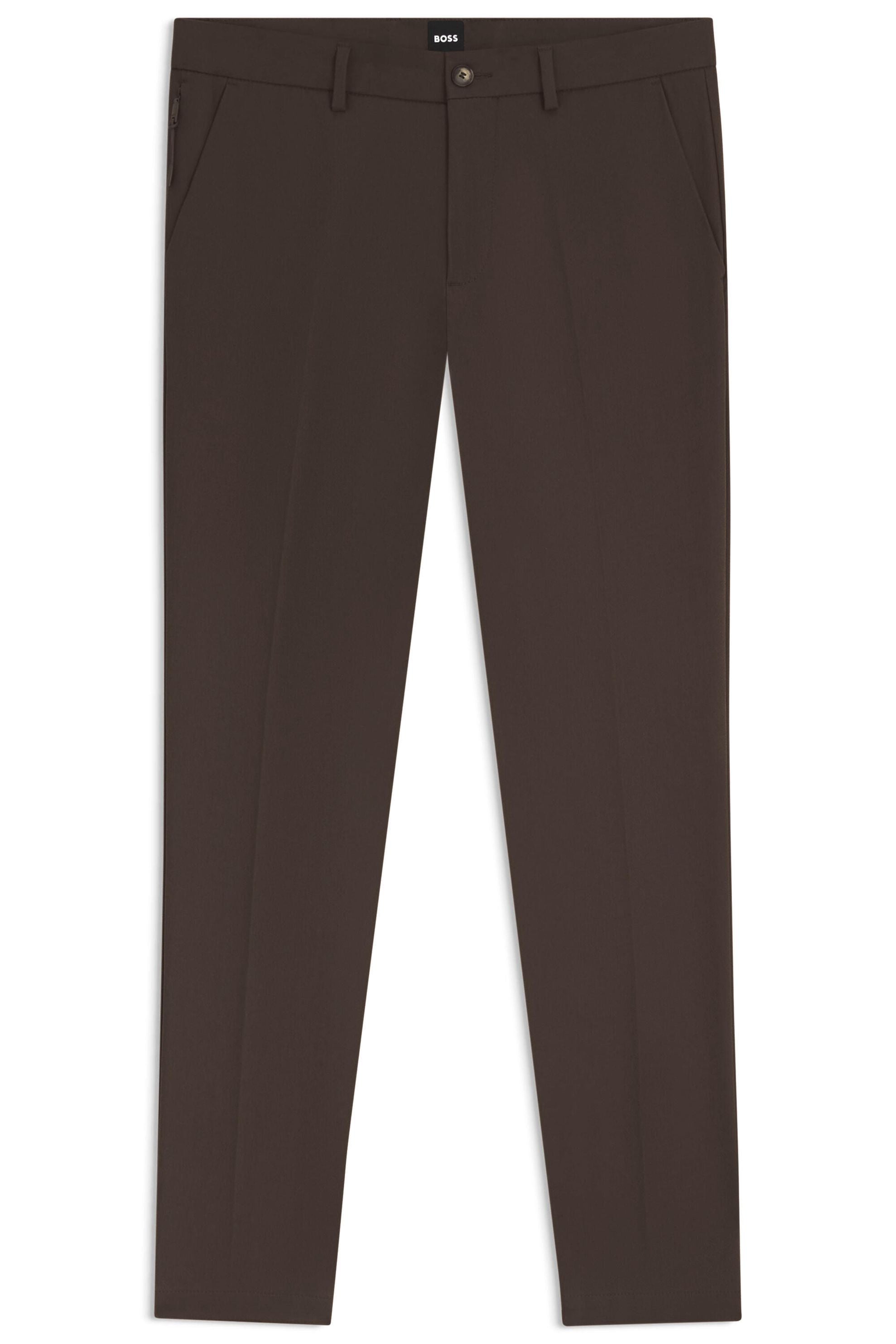 Hose P-KAITON Slim Fit - 202-Dark Brown - Braun