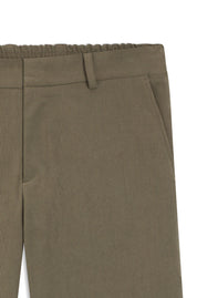 Cordhose GENIUS Slim Fit - 245-Open Brown - Grün