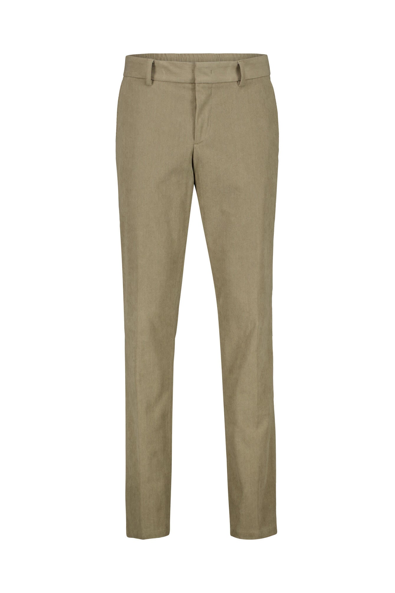 Cordhose GENIUS Slim Fit - 245-Open Brown - Grün