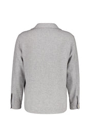 Wolljacke Relaxed Fit - 072-Open Grey - Grau