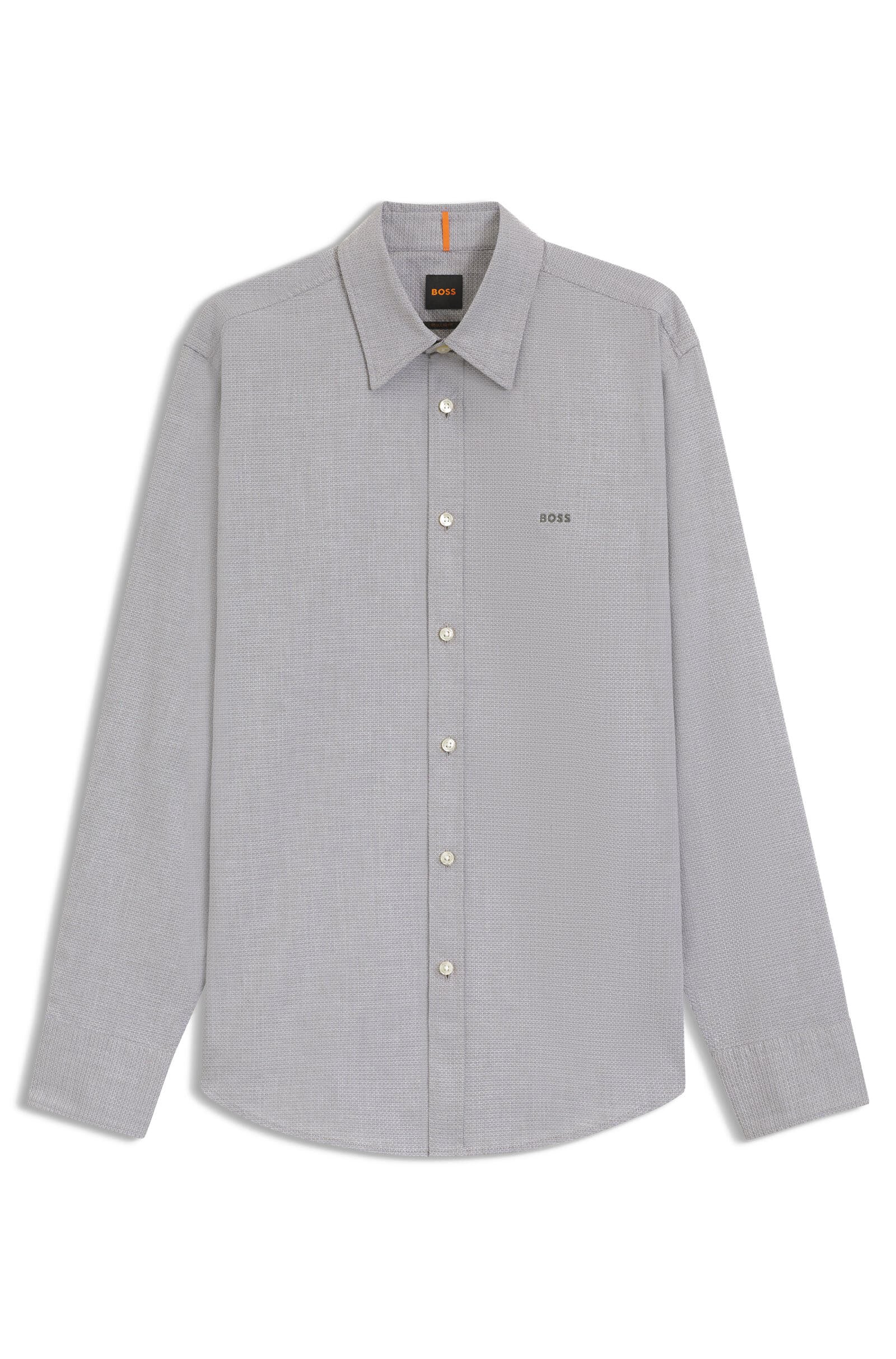 Freizeithemd Regular Fit - 342-Open Green - Grün