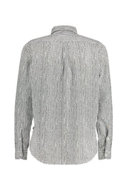 Freizeithemd RICKERT Regular Fit - 100-White - Schwarz | Weiß