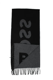 Schal RIKARD aus Wollmix - 032-Medium Grey - Grau