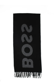 Schal RIKARD aus Wollmix - 032-Medium Grey - Grau