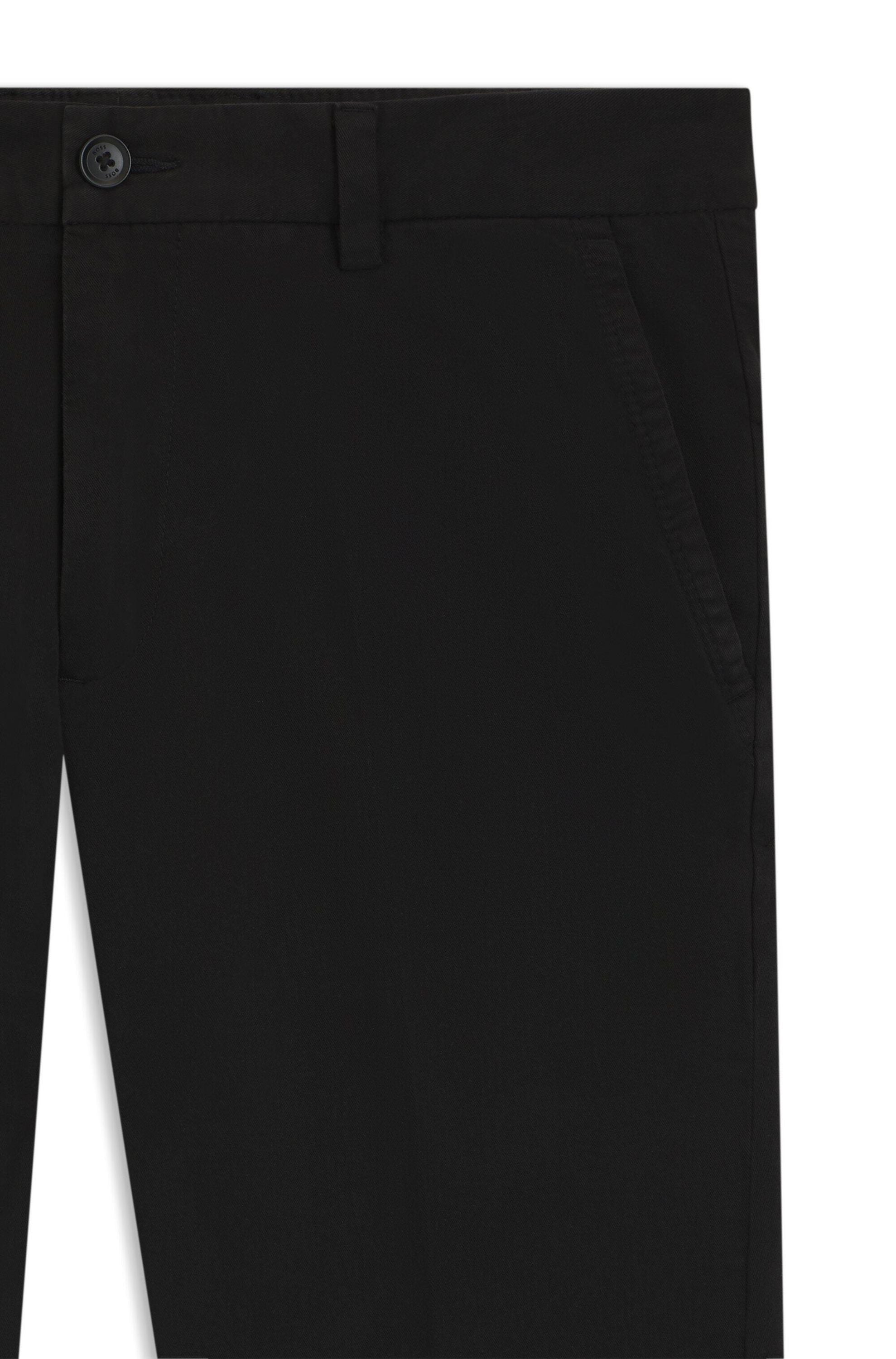 Chinohose KAITON1 Slim Fit - 001-Black - Beige