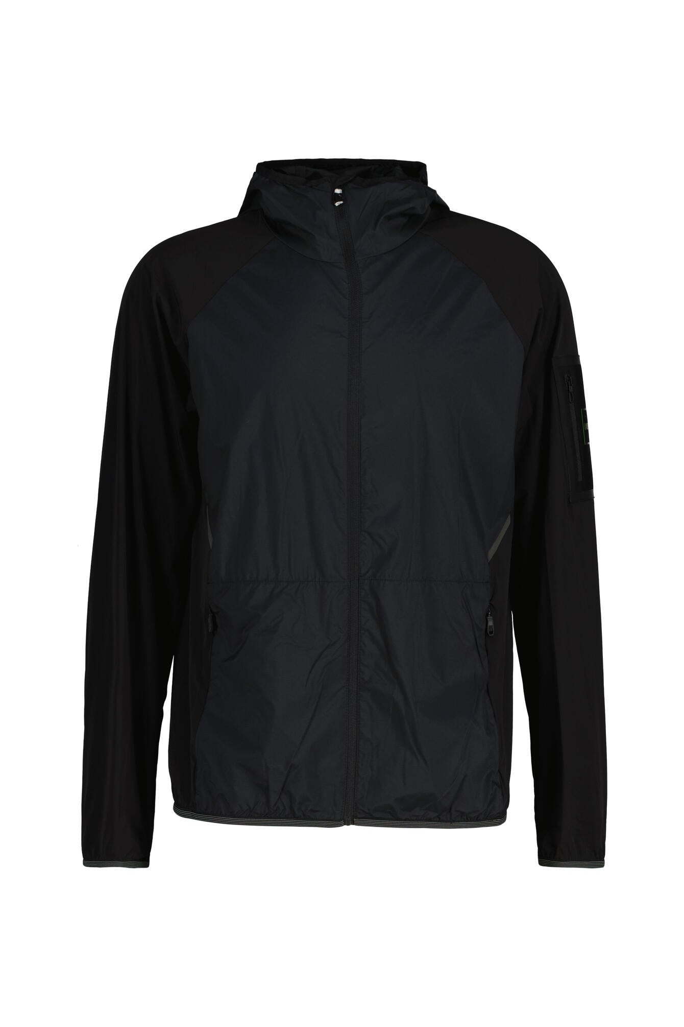 Trainingsjacke NAMIX mit Kapuze - 001-Black - Schwarz