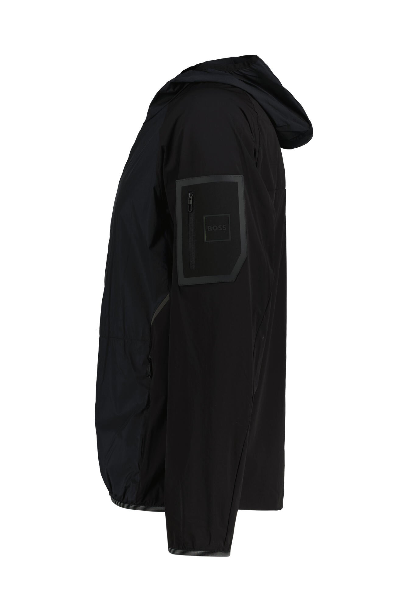 Trainingsjacke NAMIX mit Kapuze - 001-Black - Schwarz