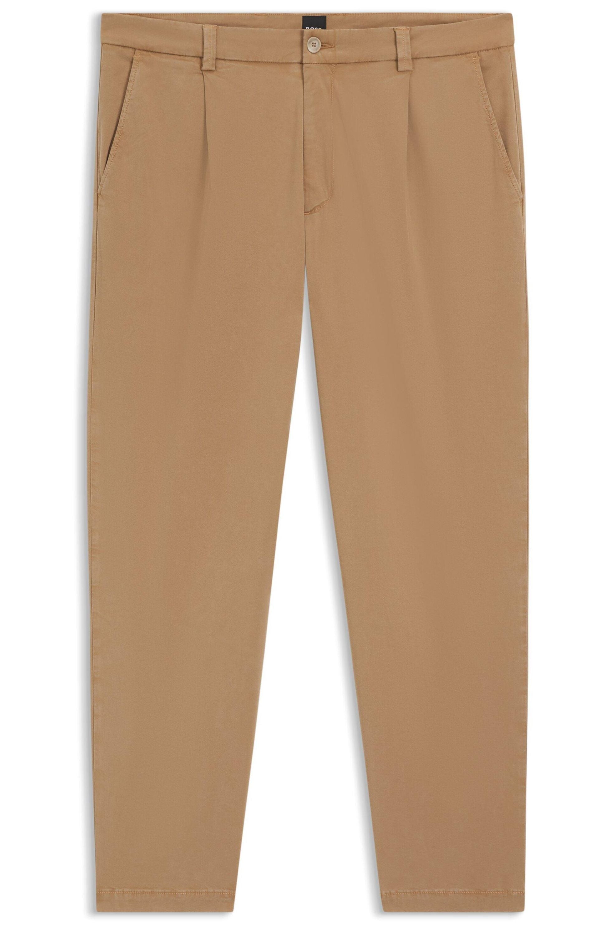 Chinohose Tapered Fit - 260-Medium Beige - Braun