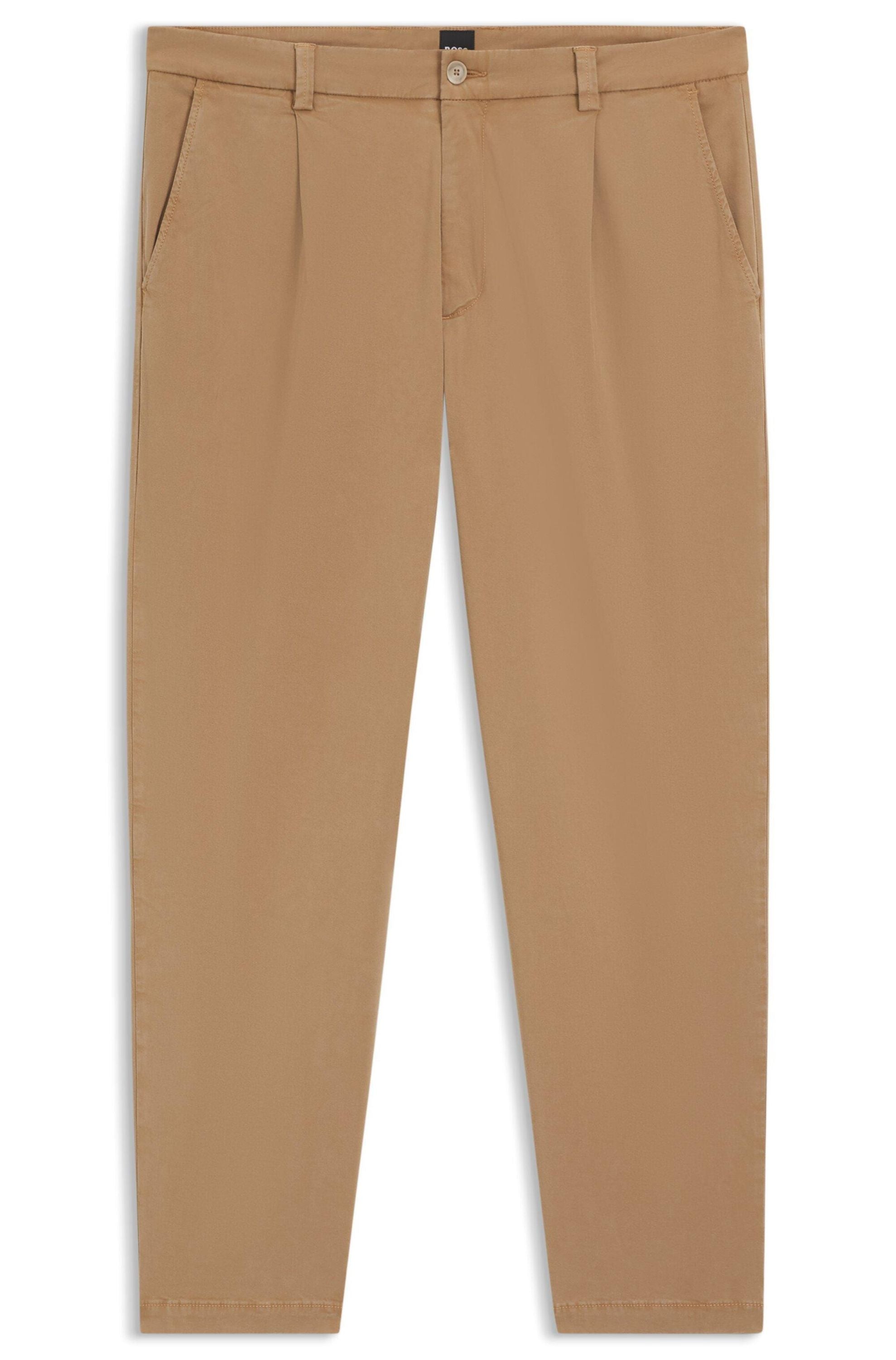 Chinohose Tapered Fit - 260-Medium Beige - Braun