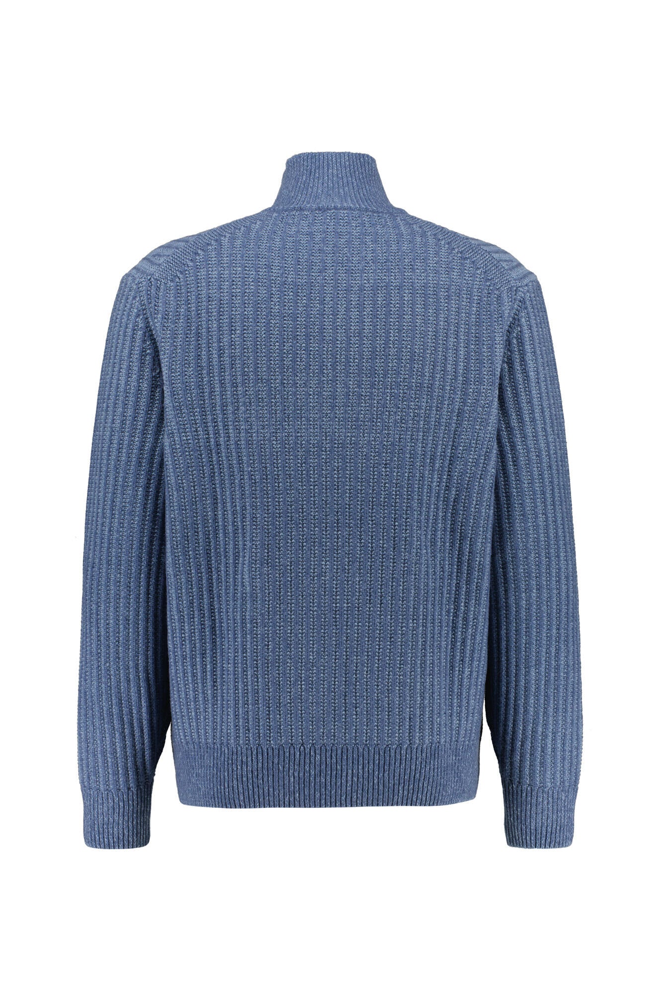 Strickpullover aus Wollmix - 495-Open Blue - Blau