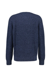 Strickpullover aus Wollmix - 495-Open Blue - Blau