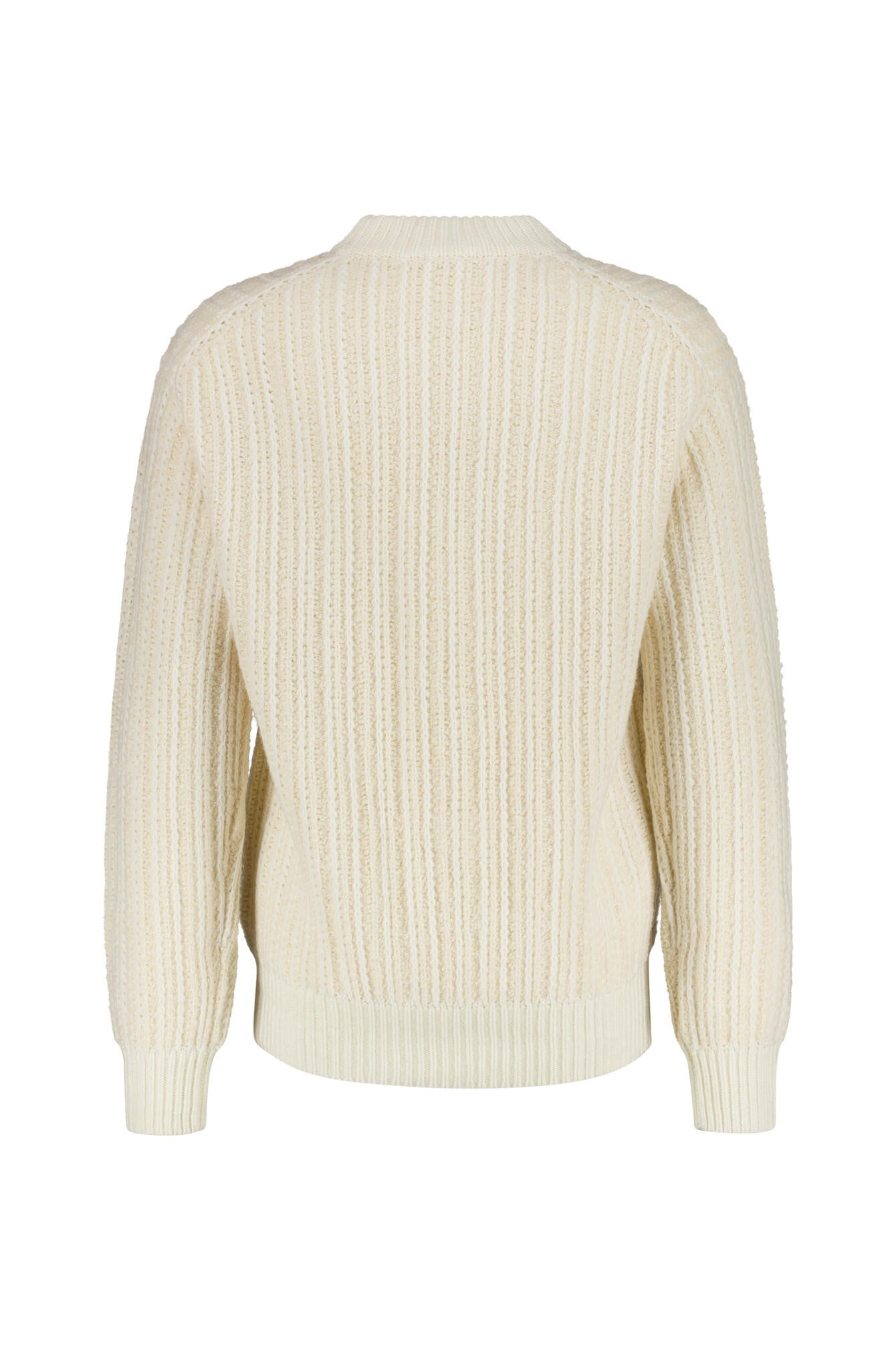 Strickpullover - 106-Natural - Weiß