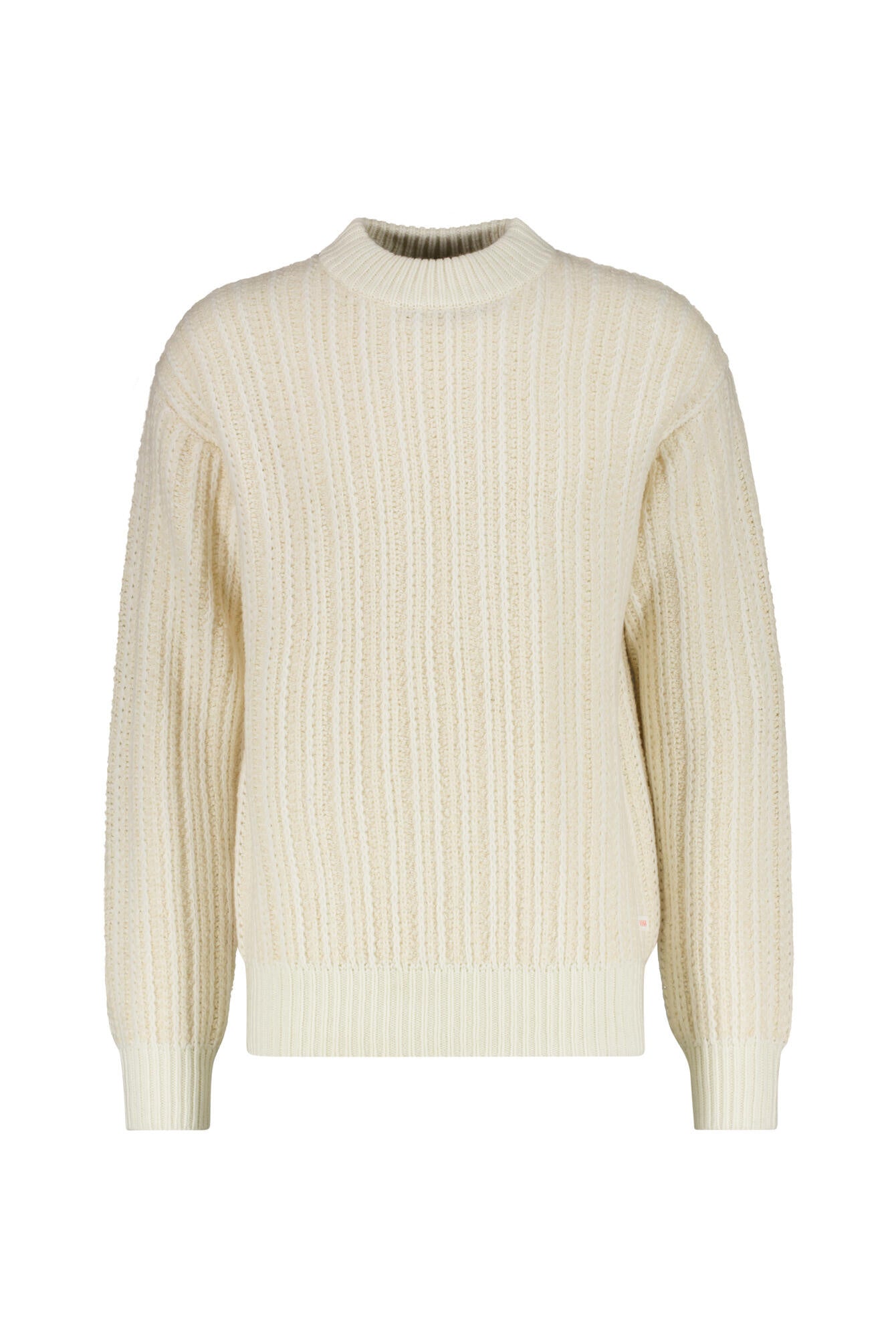 Strickpullover - 106-Natural - Weiß