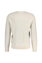 Strickpullover aus Baumwollmix - 131-Open White - Beige