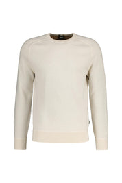 Strickpullover aus Baumwollmix - 131-Open White - Beige