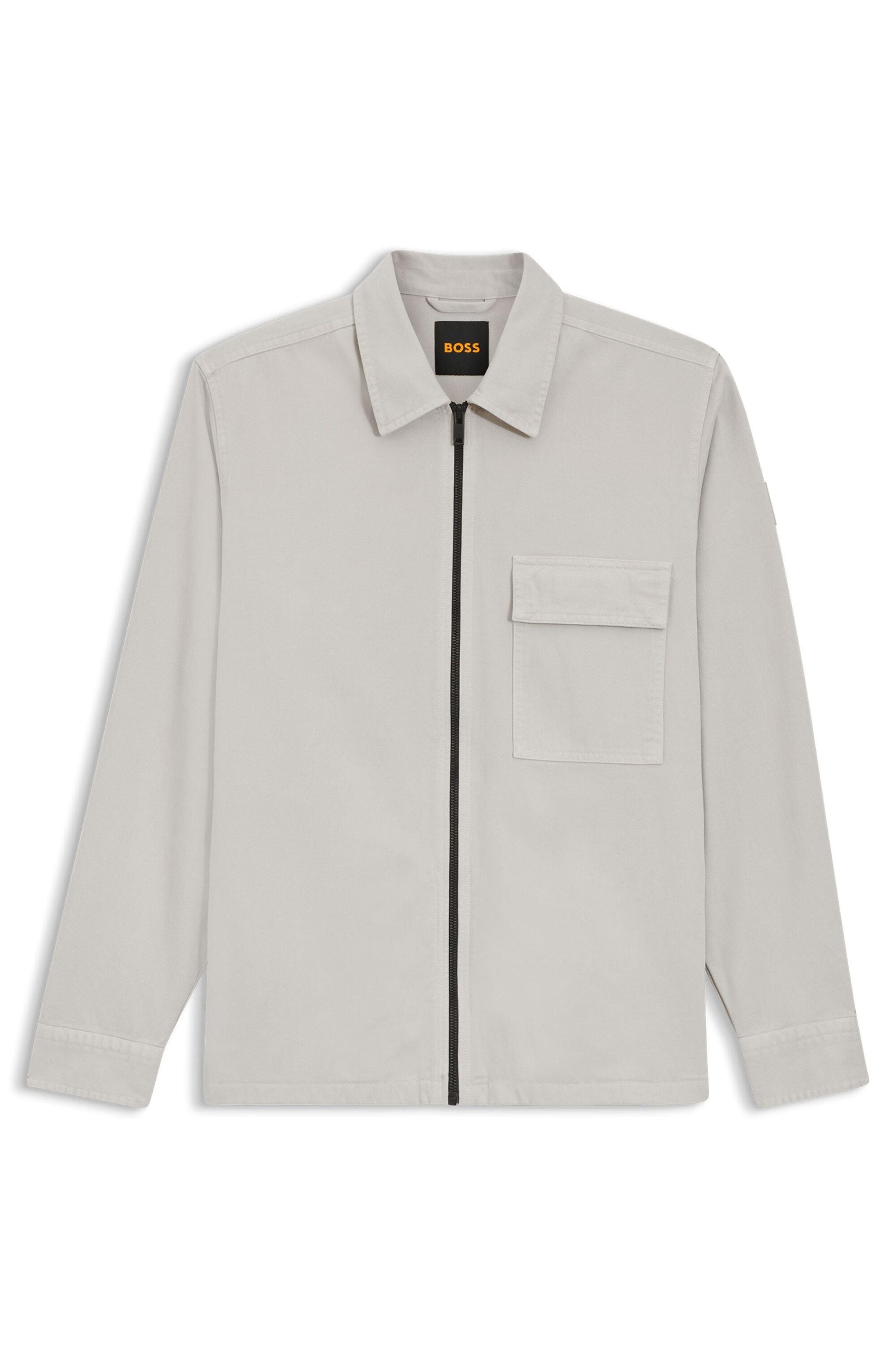 Overshirt LORUM - 053-Light/Pastel Grey - Grau