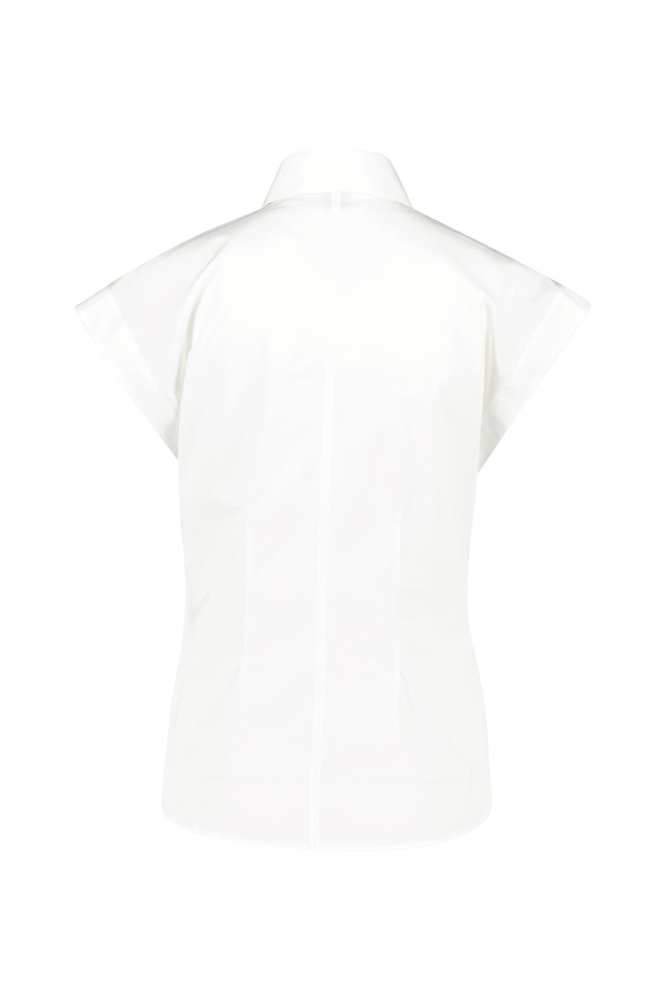 Bluse BIRENY aus Baumwolle - 100-White - Weiß
