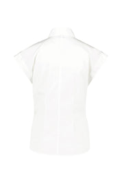 Bluse BIRENY aus Baumwolle - 100-White - Weiß