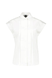 Bluse BIRENY aus Baumwolle - 100-White - Weiß