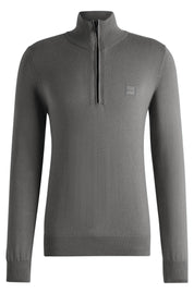 Strickpullover aus Baumwolle - 041-Silver - Grau