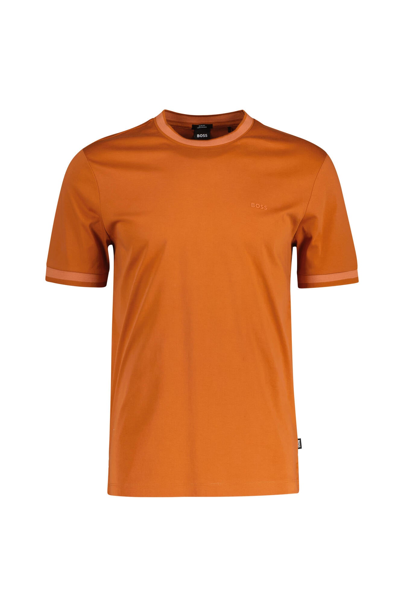 T-Shirt aus Baumwolle - 809-Dark Orange - Orange