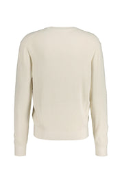 Strickpullover aus Viskosemix - 131-Open White - Creme