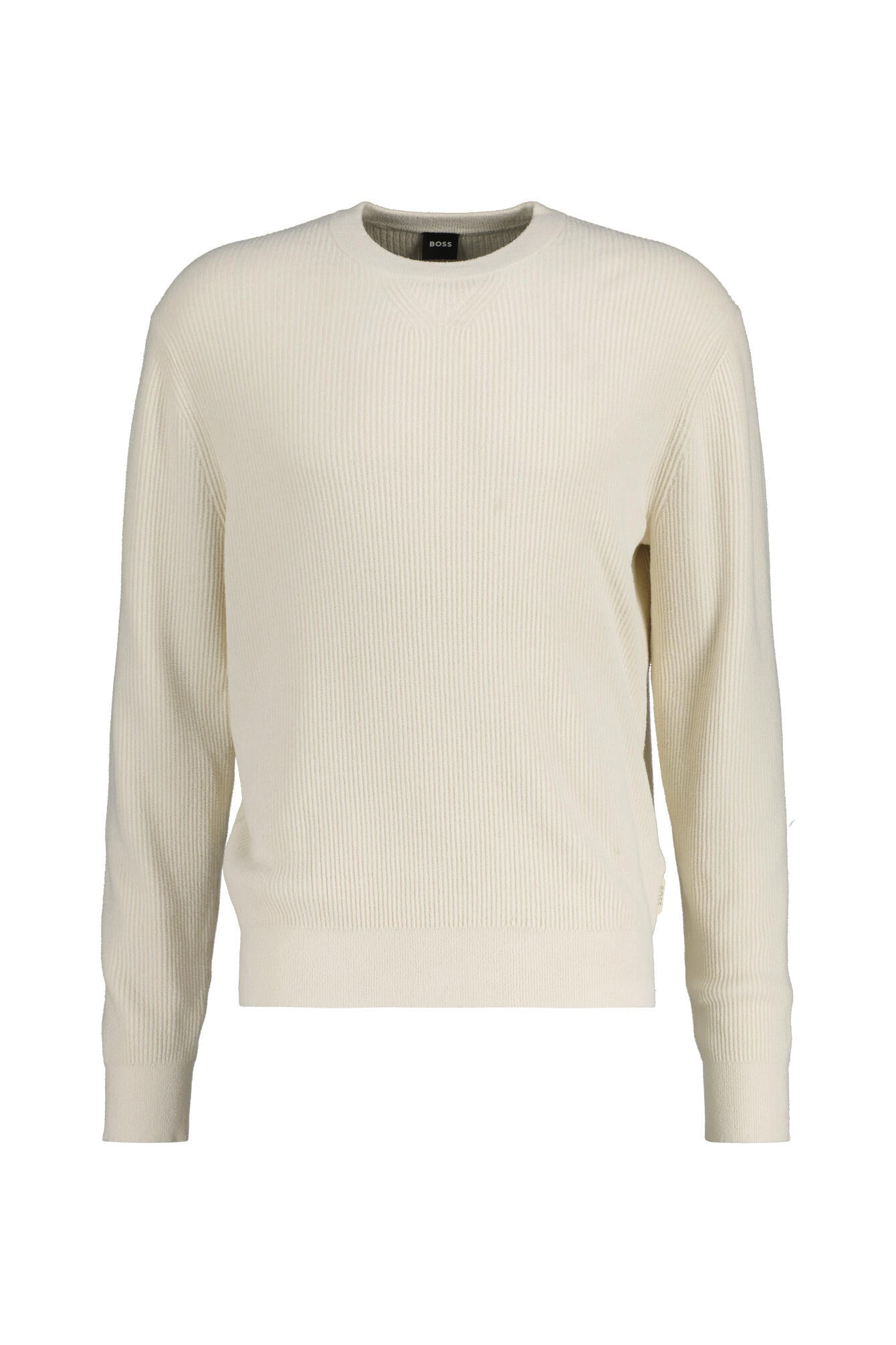 Strickpullover aus Viskosemix - 131-Open White - Creme