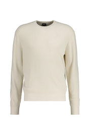 Strickpullover aus Viskosemix - 131-Open White - Creme