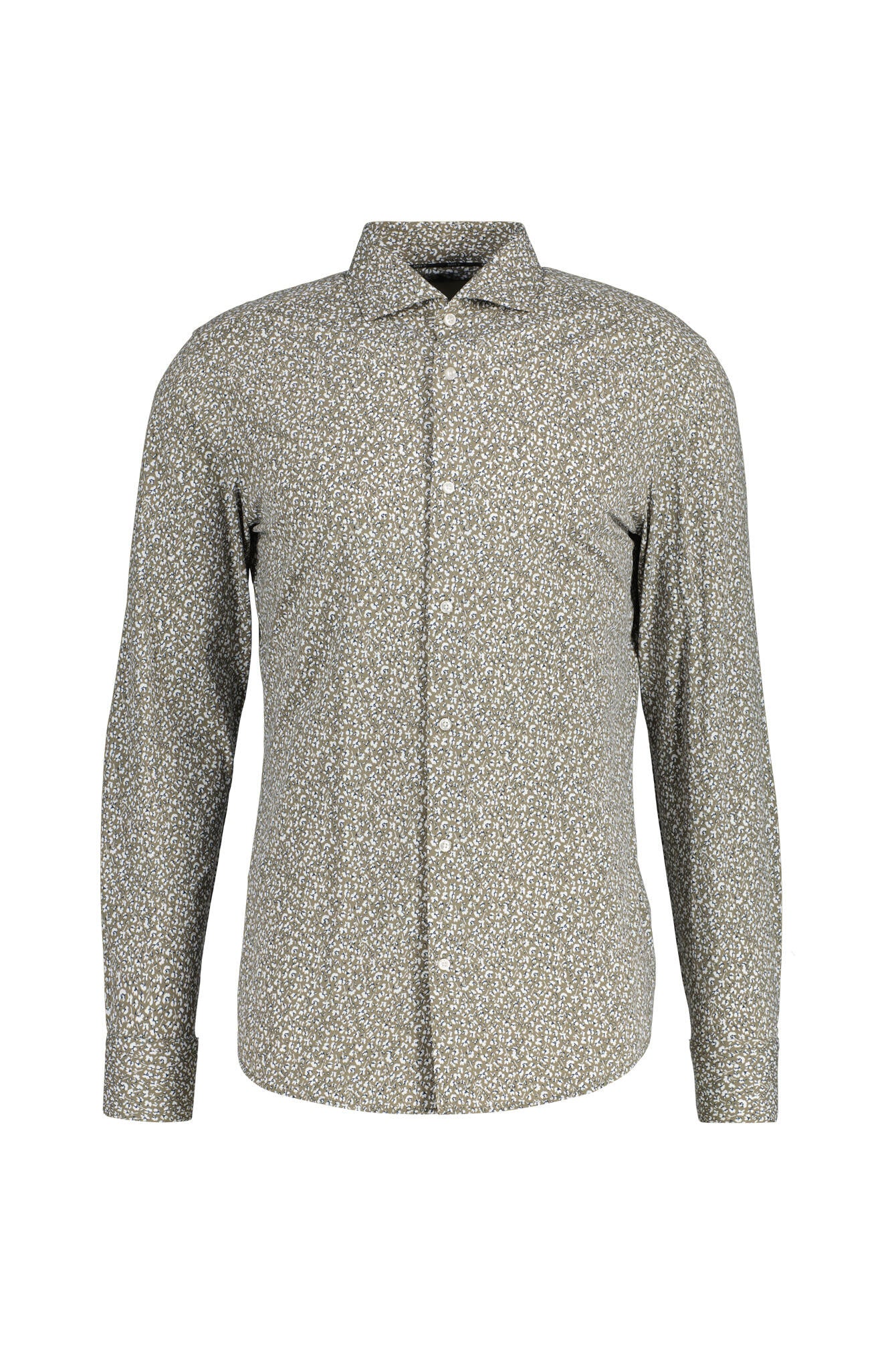 Freizeithemd Slim Fit - 245-Open Brown - Khaki