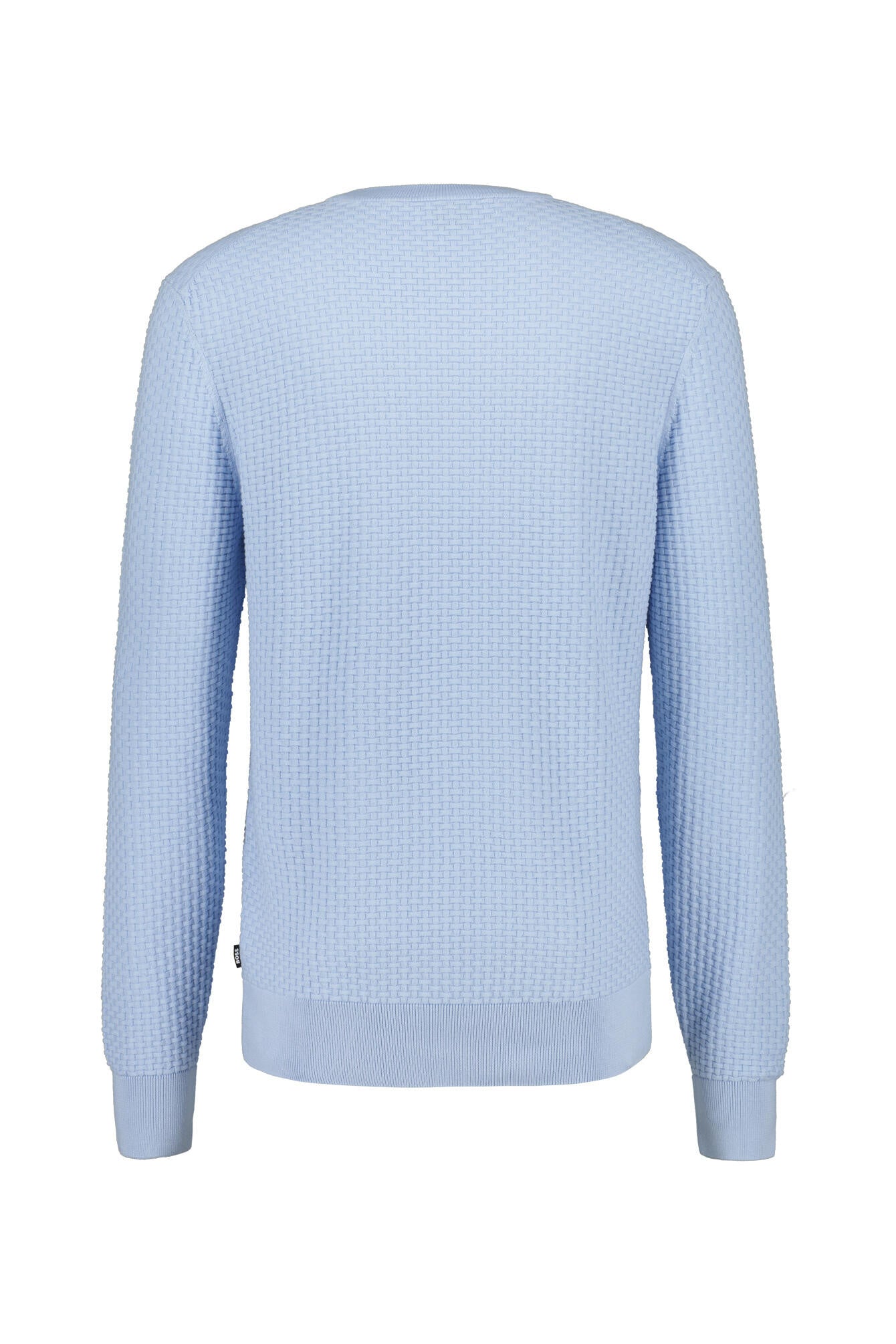 Strickpullover IMBERTO aus Baumwolle - 450-Light/Pastel Blue - Blau