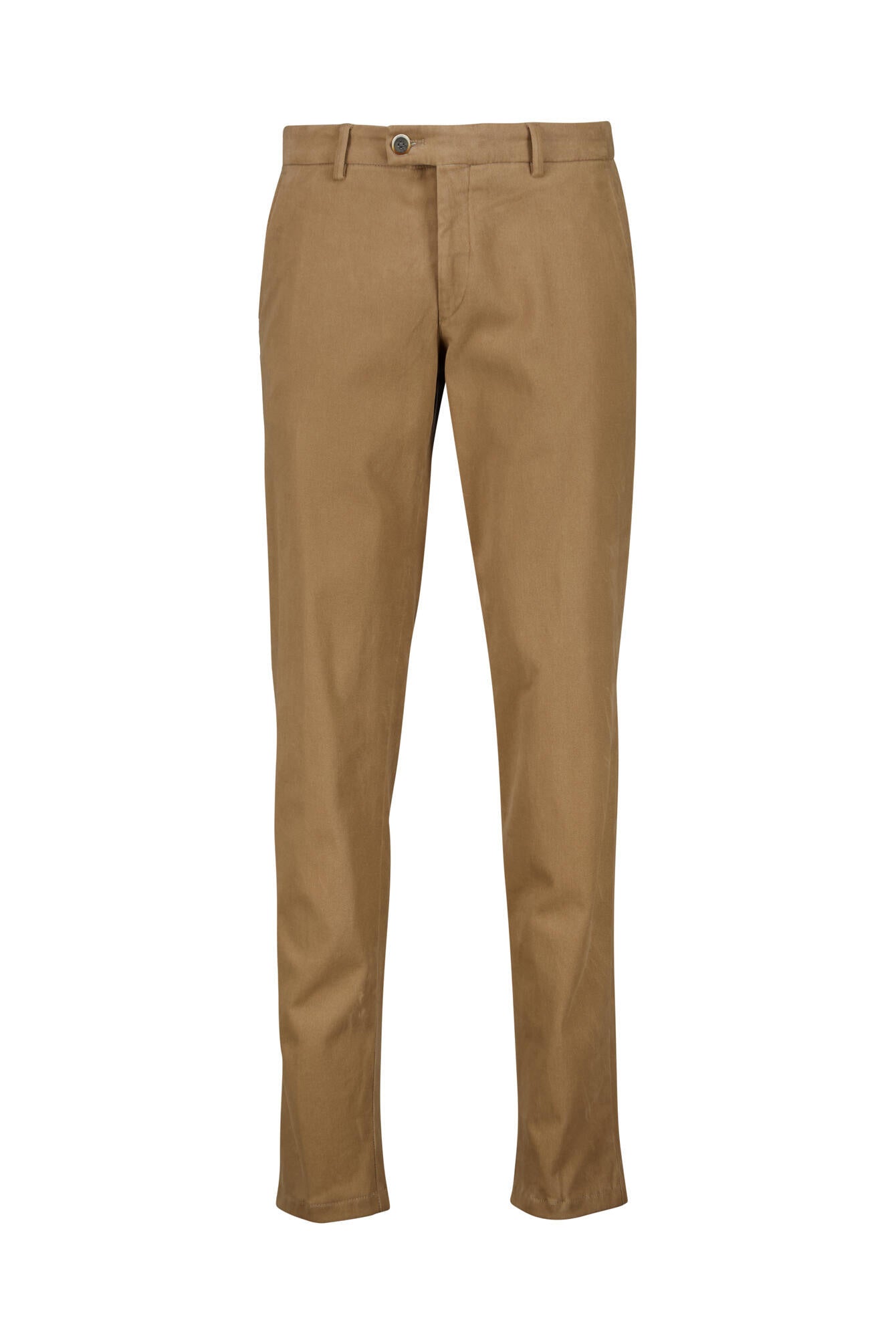 Stoffhose Slim Fit - 37 - Braun